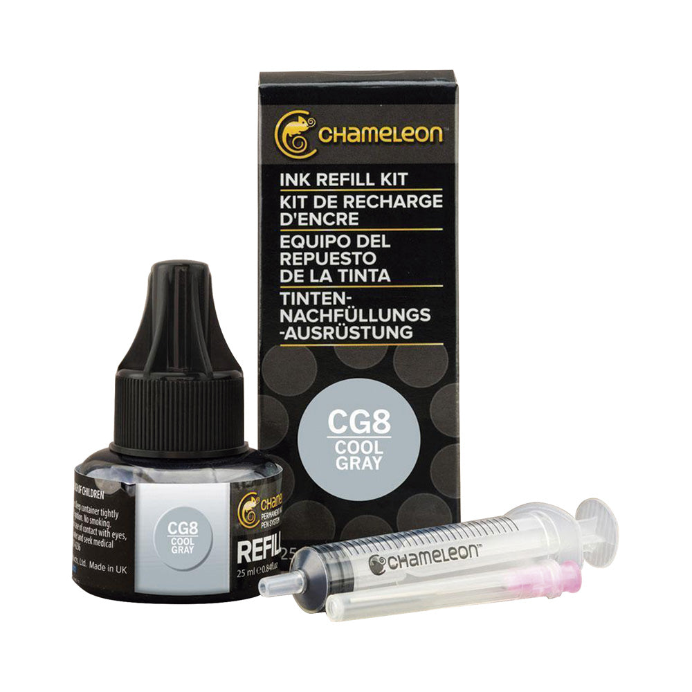 Tinta de Recambio 25 ml para Rotuladores Chameleon | Base Alcohol