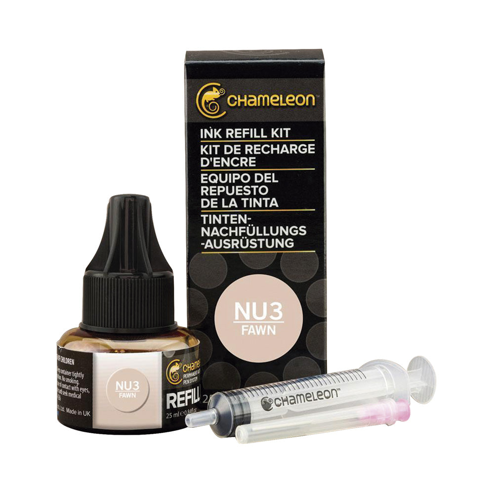 Tinta de Recambio 25ml para Rotulador Chameleon Caqui-Nu3
