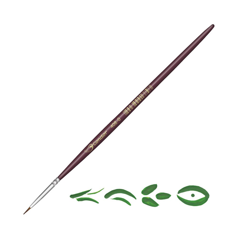 Pincel Pelo de Marta Condor Serie 408 No. 0