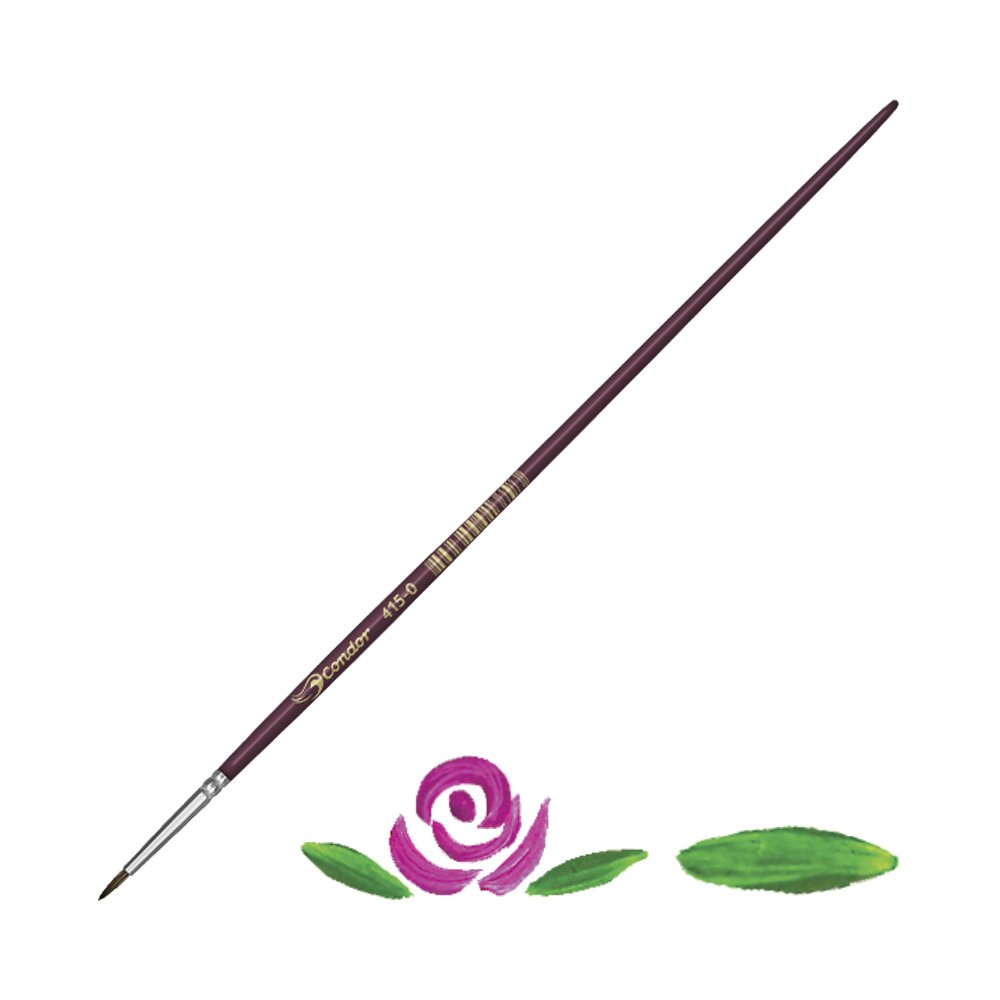 Pincel Pelo de Marta Condor Serie 415 No. 0