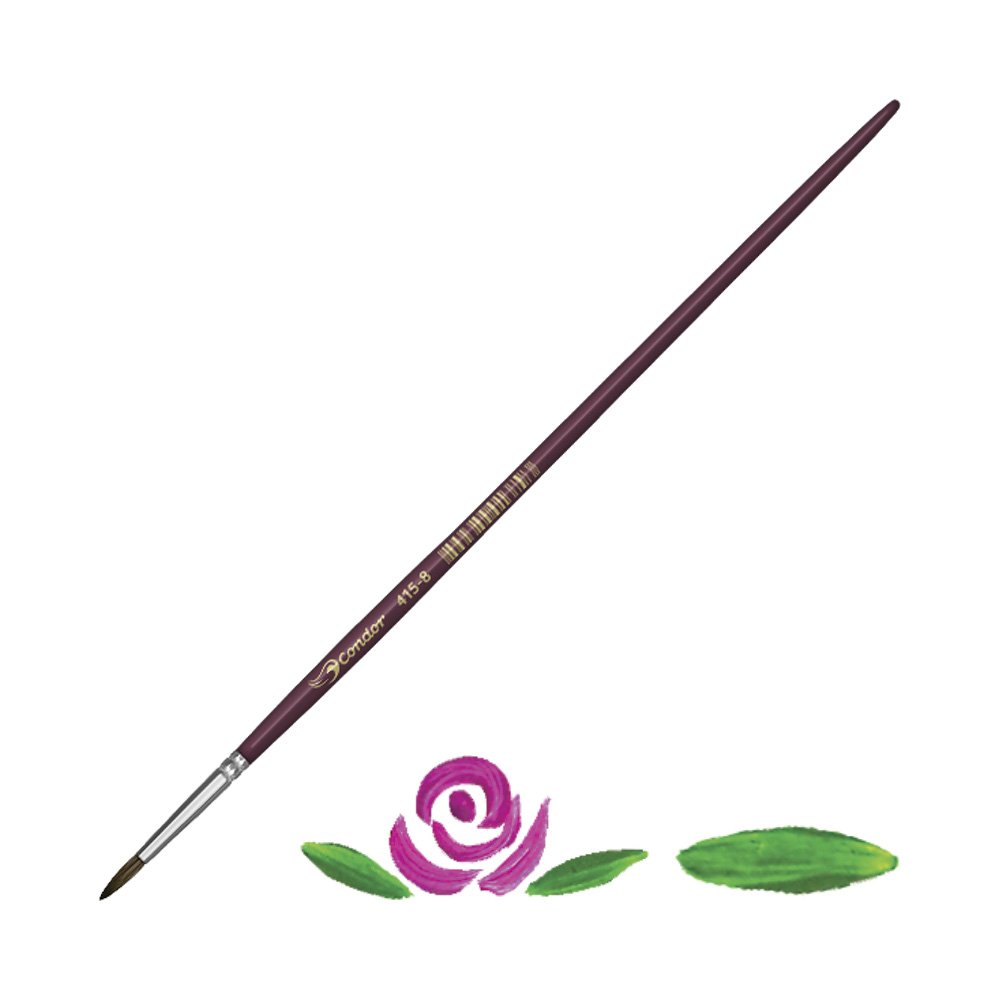 Pincel Pelo de Marta Condor Serie 415 No. 8