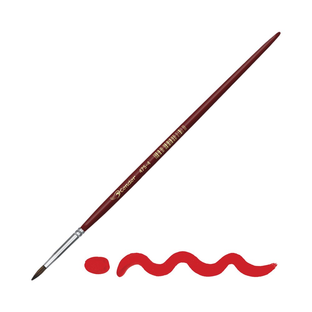Pincel Pelo Oreja de Buey Condor Serie 475 No. 4