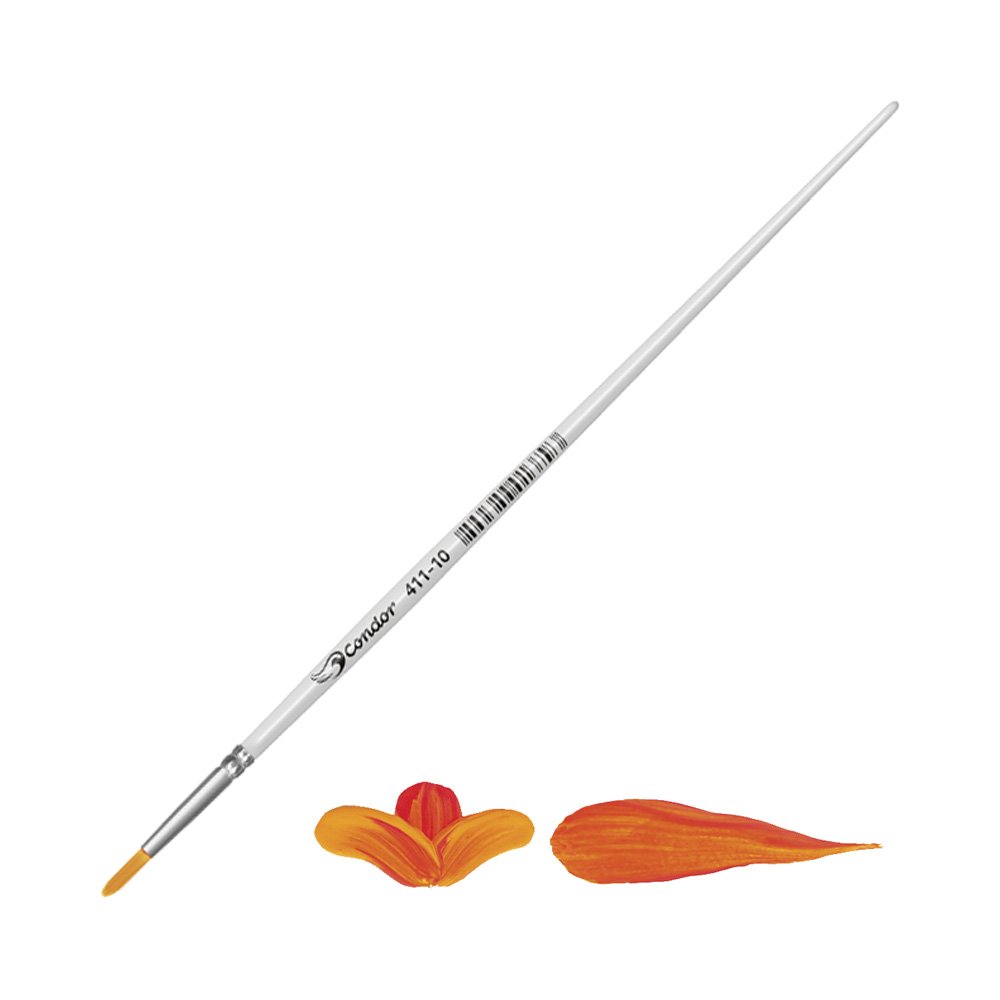 Pincel Redondo Pelo Sintético Toray Condor Serie 411 No. 10