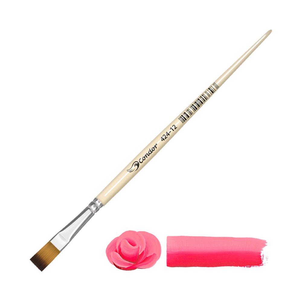 Pincel Sintético Konex Condor Serie 424 No. 12