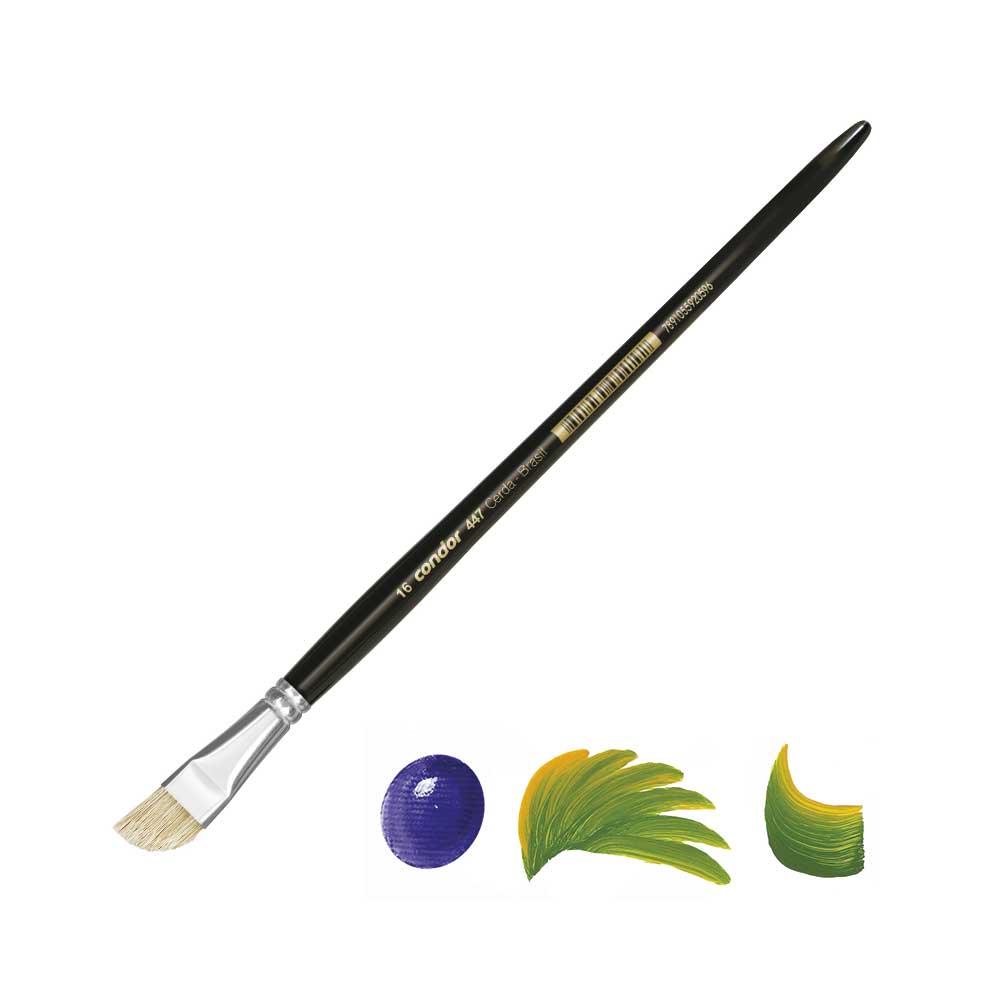 Pincel Mango Largo y Negro Condor Serie 447 No. 16