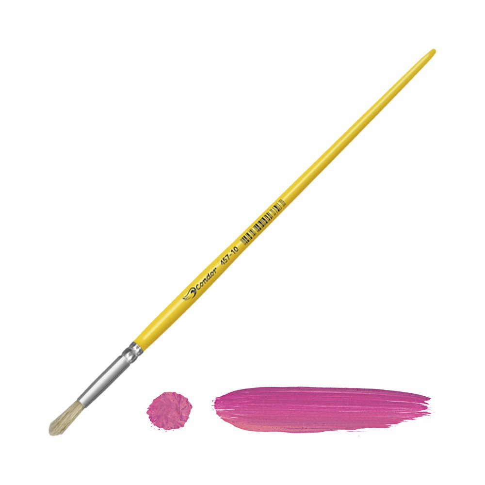 Pincel Redondo Cerda Blanca Condor Serie 457 No. 10