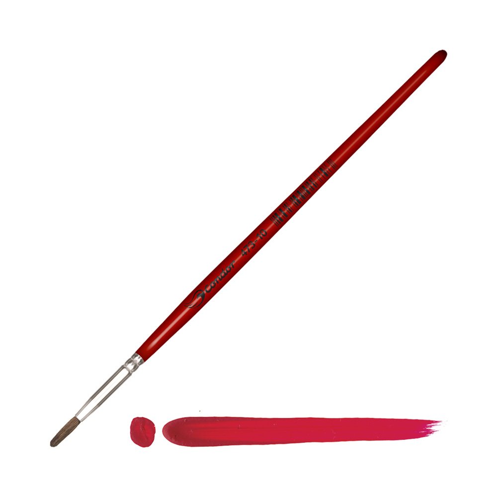 Pincel Redondo Pelo de Pony Condor para Acuarela Serie 473 No. 10