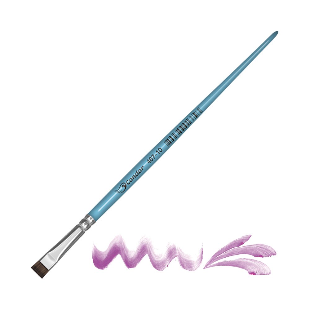 Pincel Redondo Pelo de Pony Condor para Acuarela Serie 487 No. 10