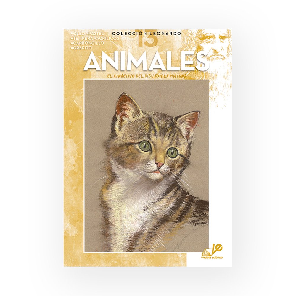 Libro Colección, Leonardo Vinciana, Animales No.13