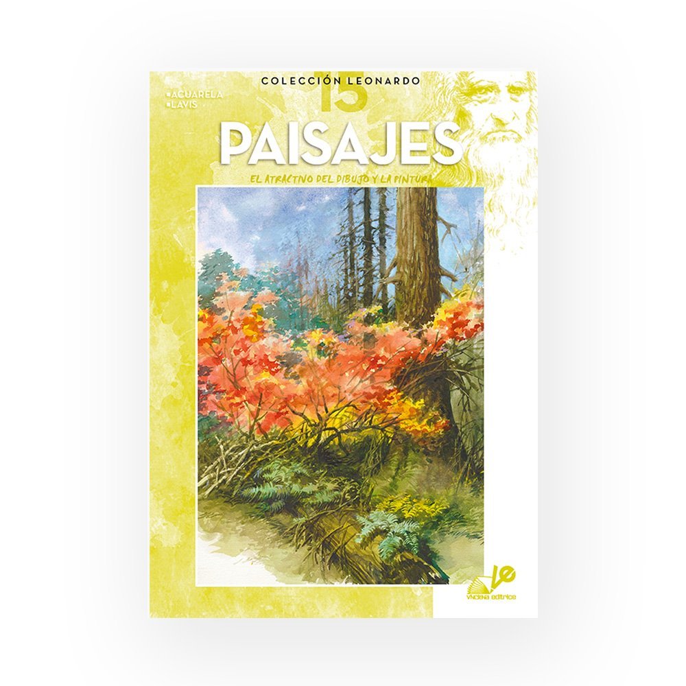 Libro Colección, Leonardo Vinciana, Paisajes No.15