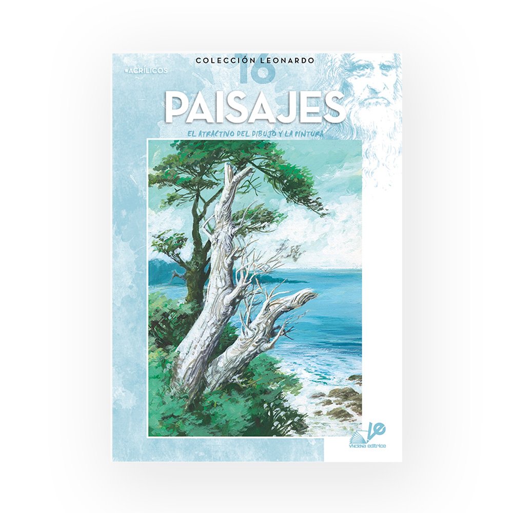 Libro Colección, Leonardo Vinciana, Paisajes No.16