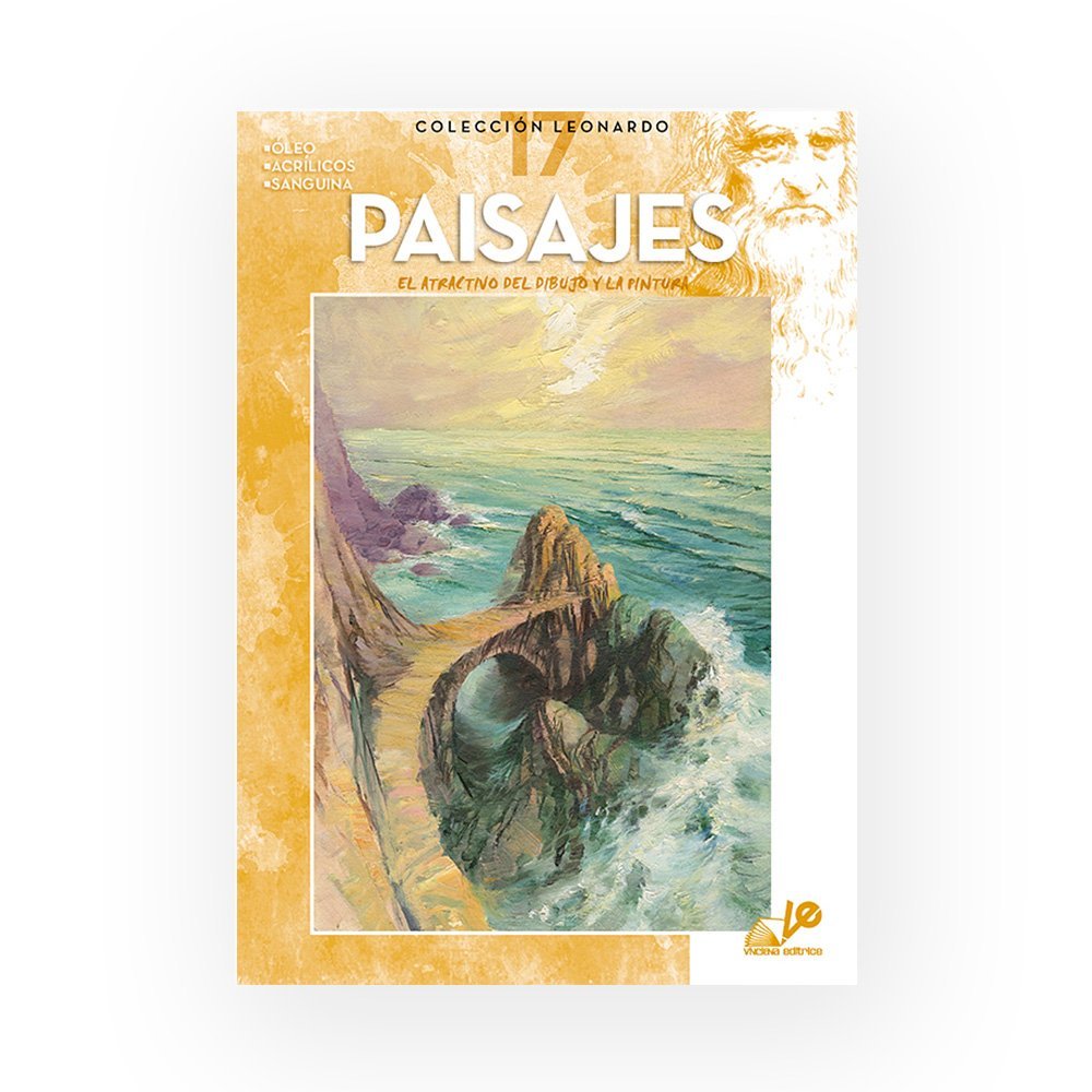 Libro Colección, Leonardo Vinciana, Paisajes No.17