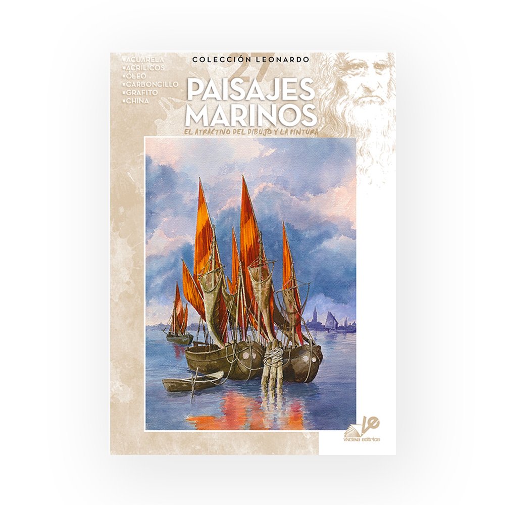Libro Colección, Leonardo Vinciana, Paisajes Marinos No.27