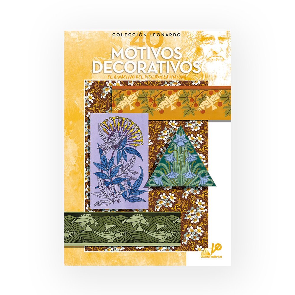 Libro Colección, Leonardo Vinciana, Motivos Decorativos No.40