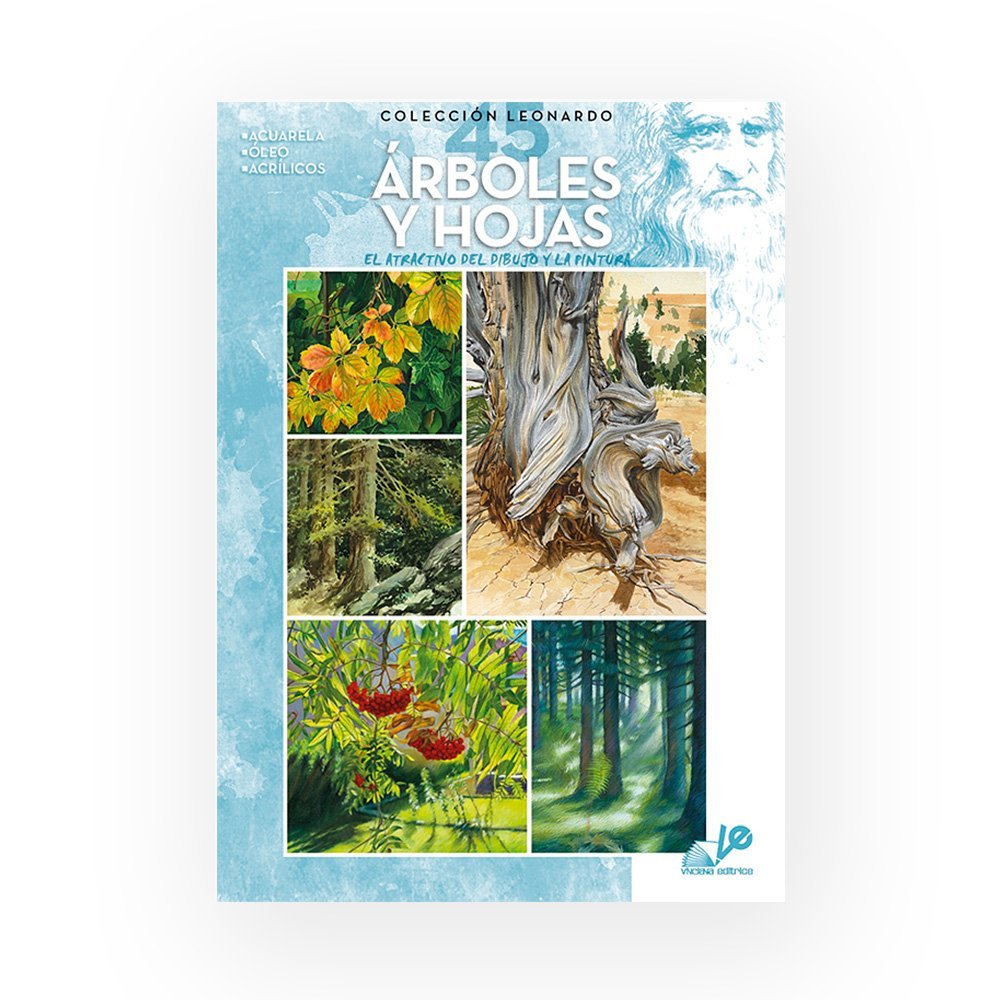Libro Colección, Leonardo Vinciana, Arboles y Hojas No.45