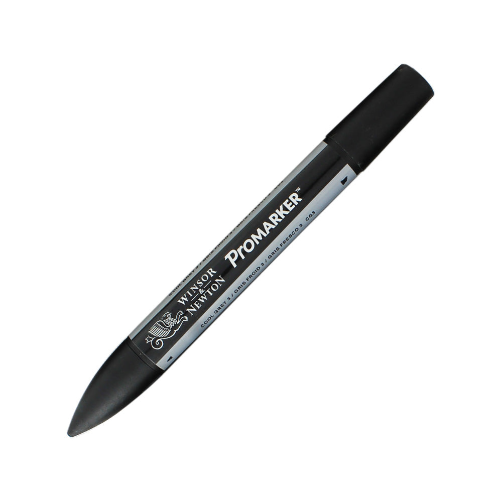 Rotulador Winsor & Newton "Promarker" Doble Punta Gris Fresco 3
