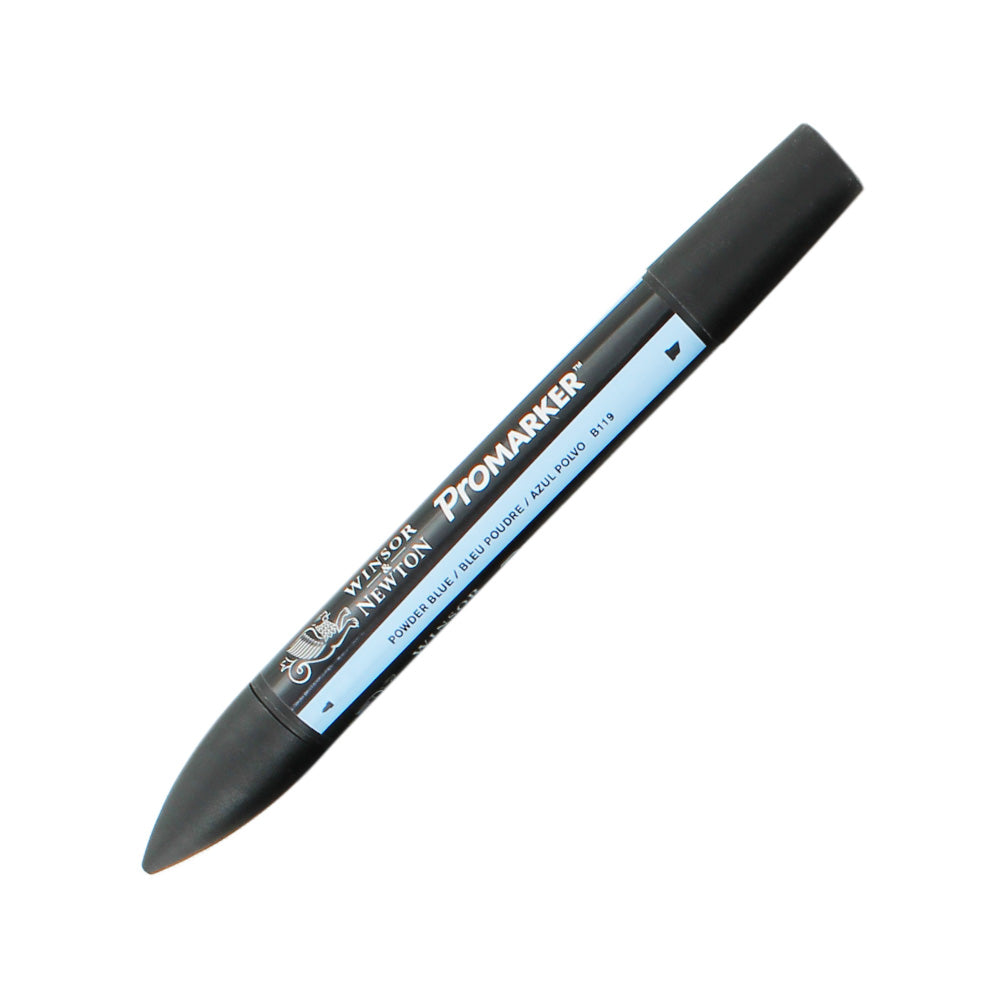 Rotulador Winsor & Newton "Promarker" Doble Punta Azul Polvo
