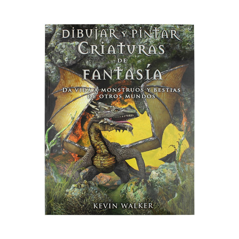 libro; Como Dibujar Y Pintar Criaturas De Fantasía