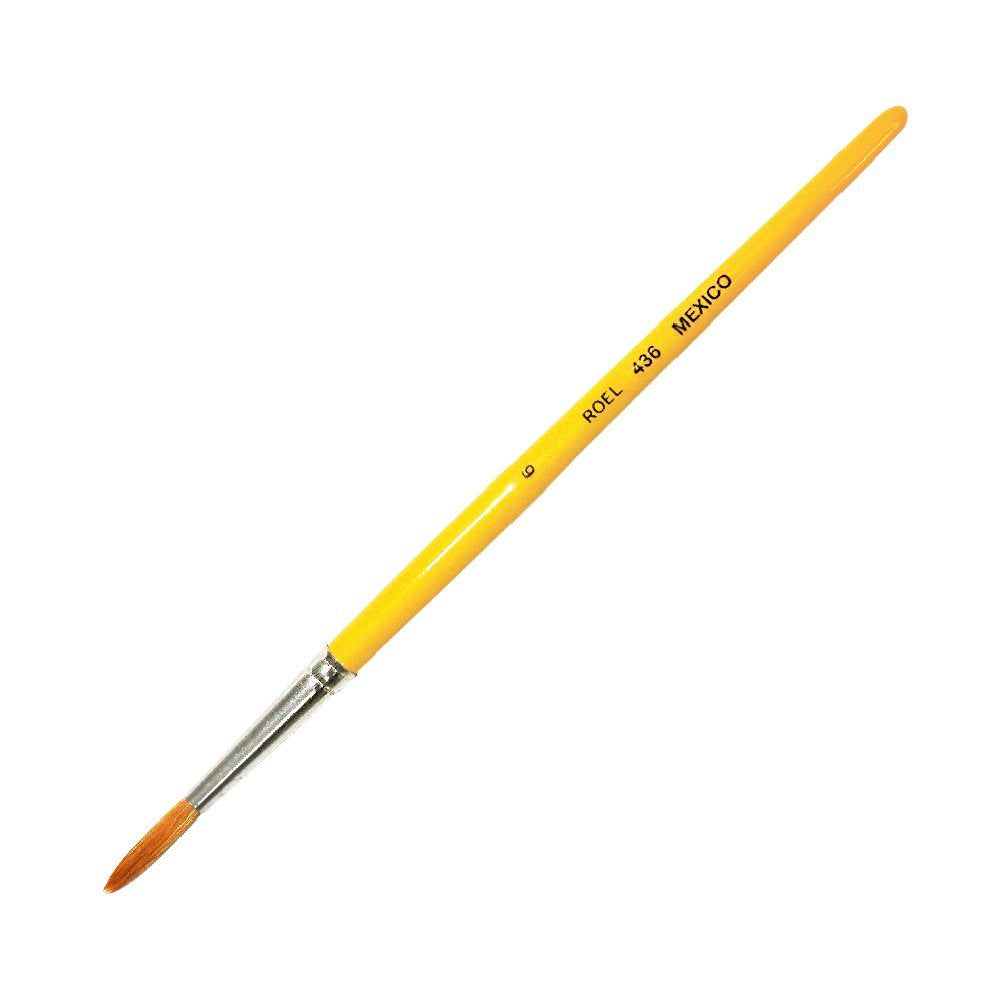 Pincel Liner de Nylon Redondo Corto S-436-06
