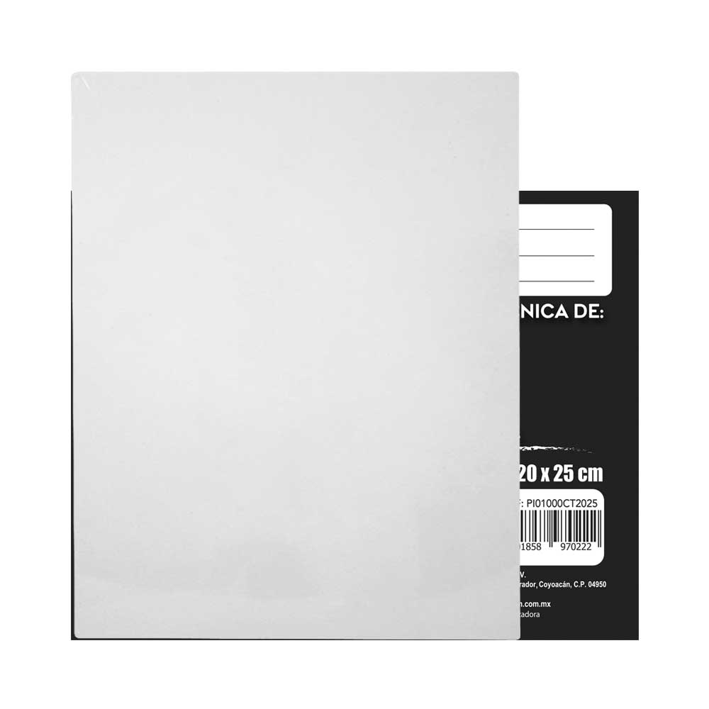 Cartón con Tela Indart de 20x25 cm