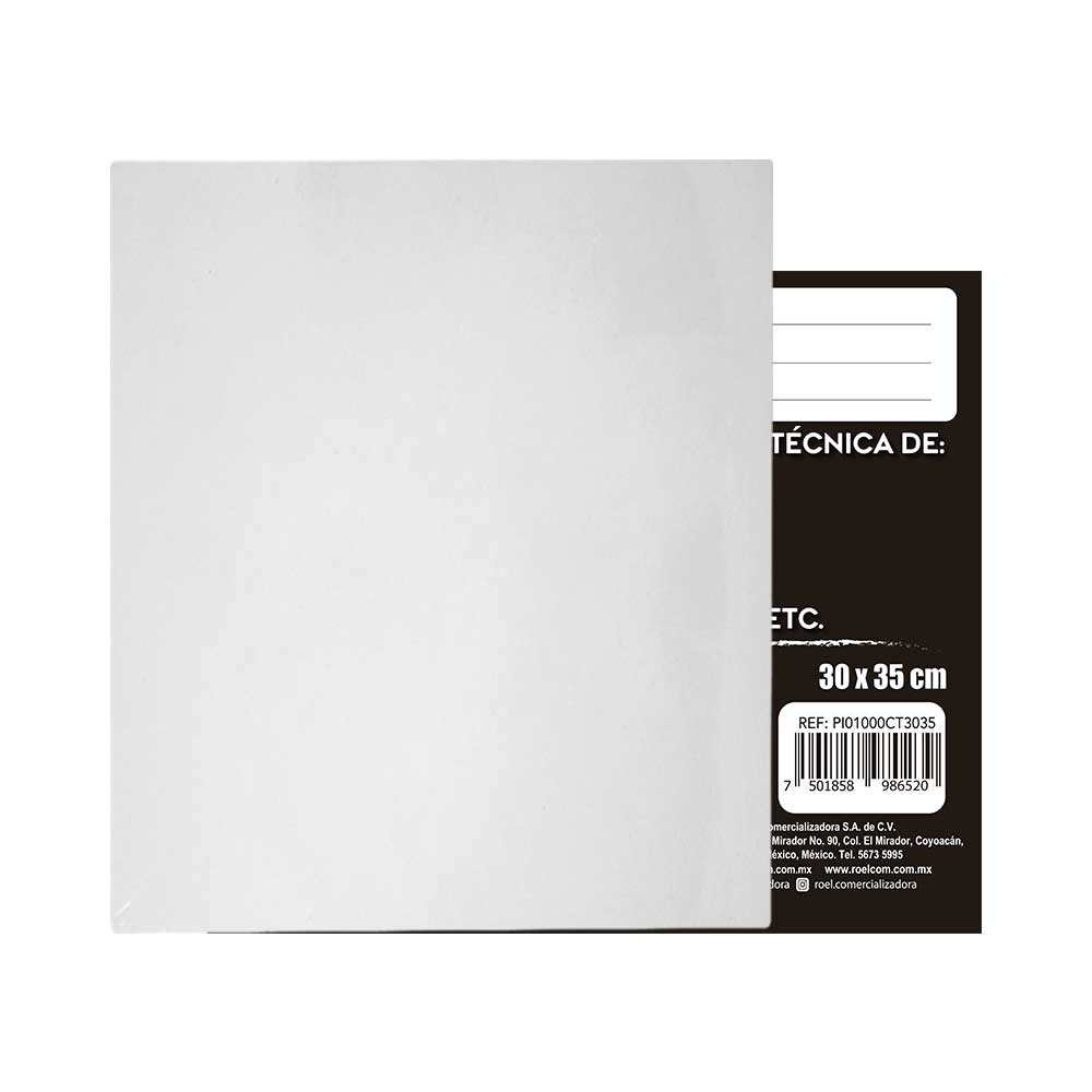 Cartón con Tela Indart de 30x35 cm