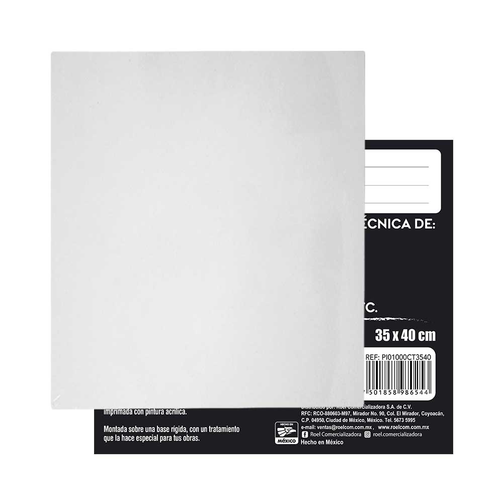 Cartón con Tela Indart de 35x40 cm