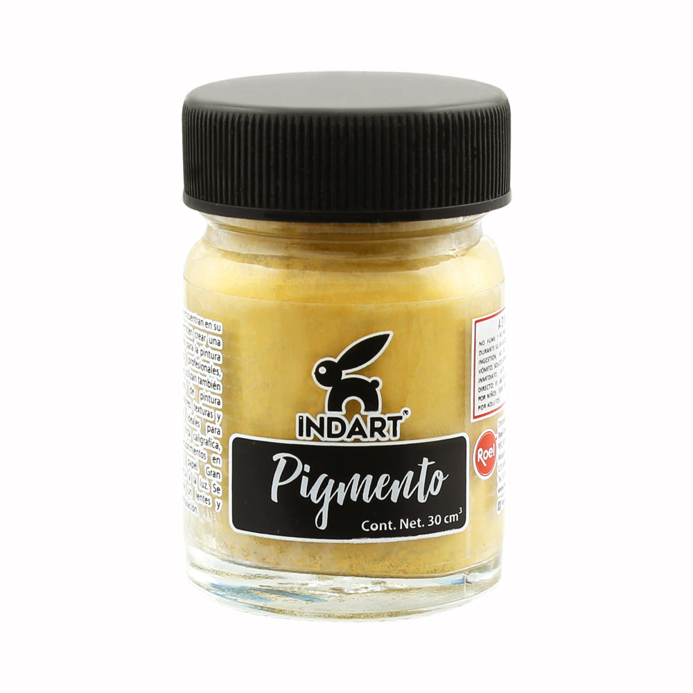 Pigmento Indart Serie 1, 30cm cúbicos, 26 Amarillo Ocre Oxido
