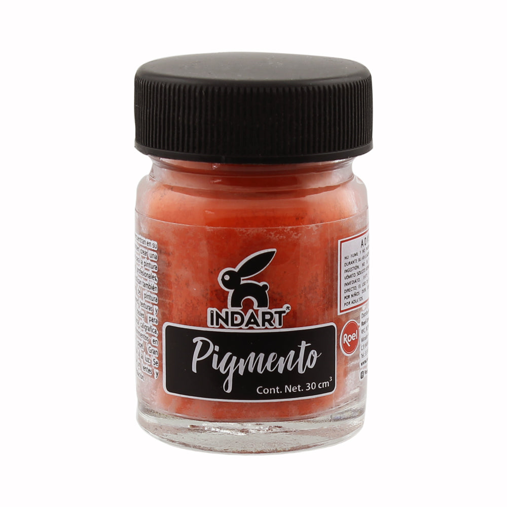 Pigmento Indart Serie 2, 30cm cúbicos, 40 Naranja de Cromo
