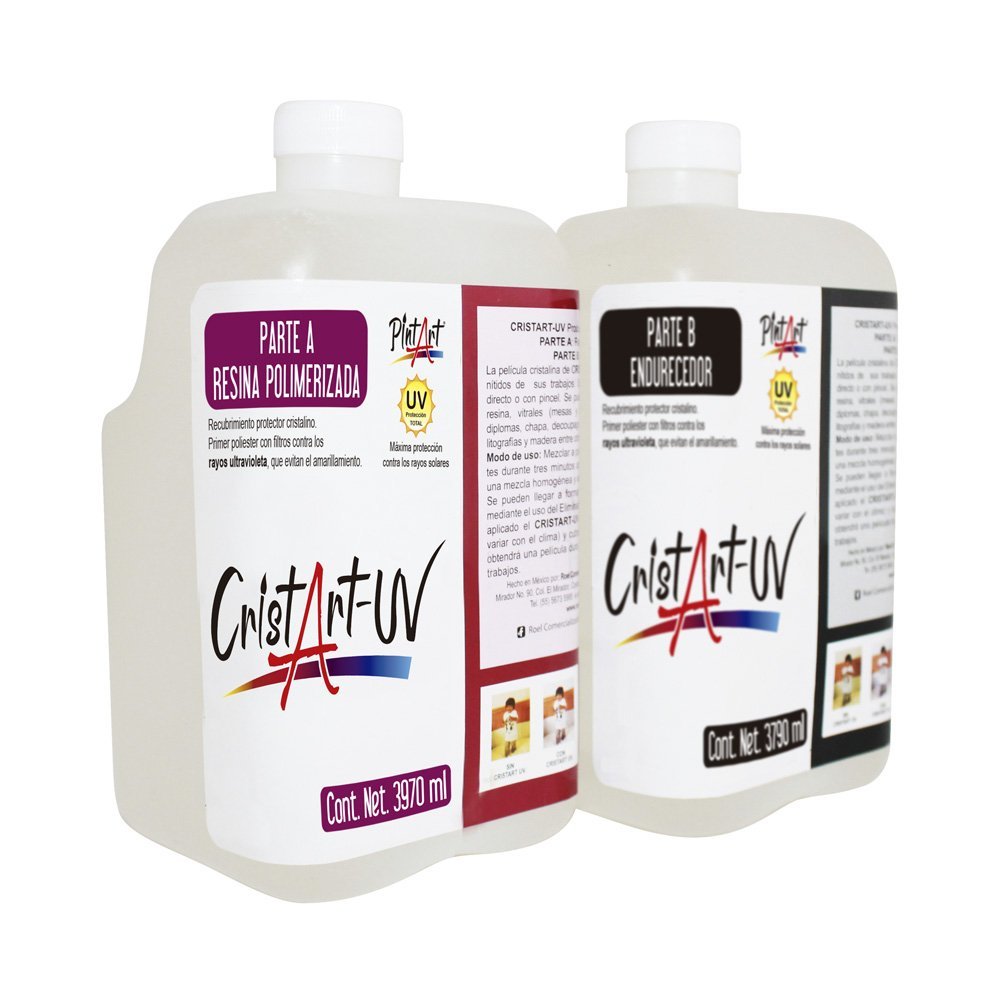 Resina Cristart Ultravioleta (A+B) 3790ml
