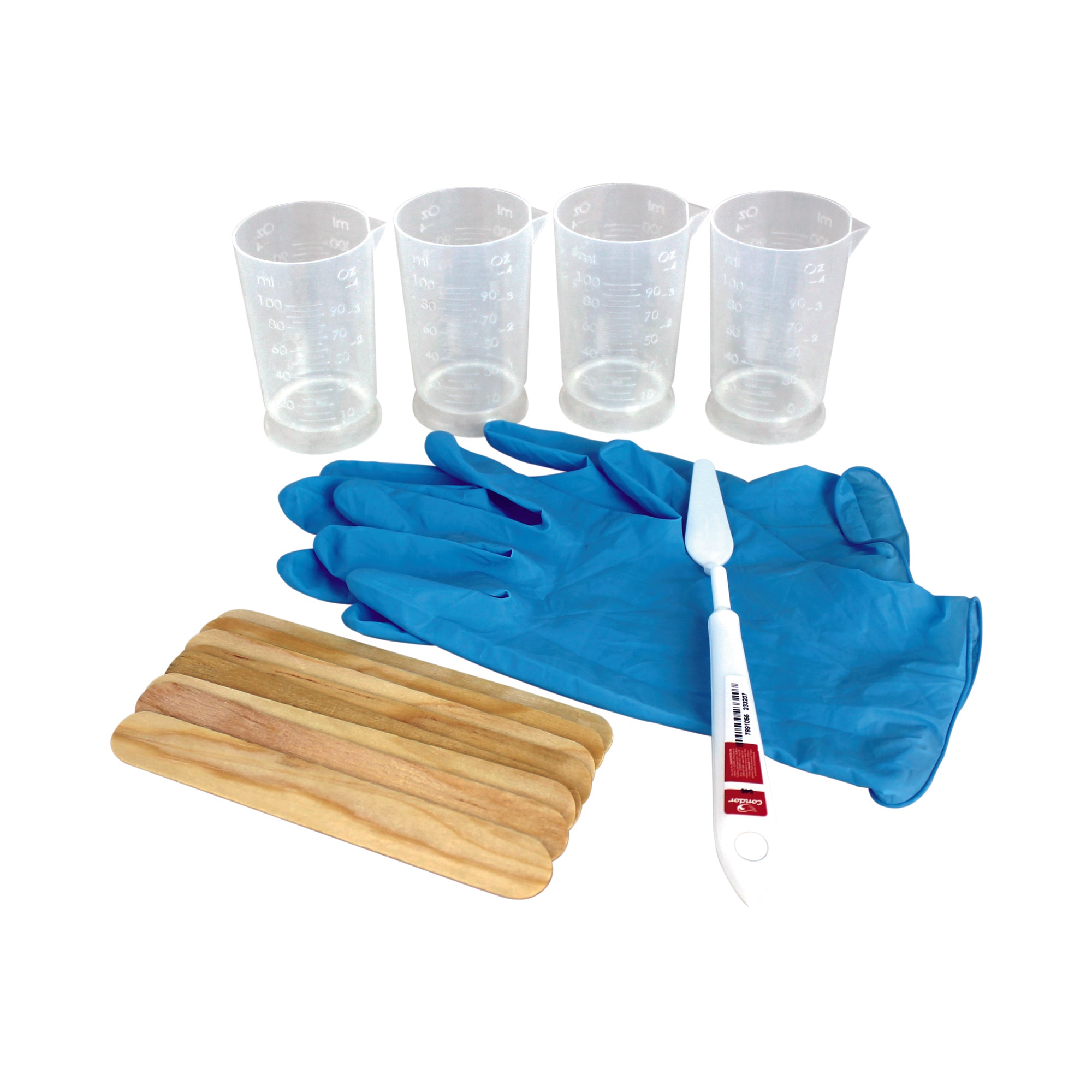 Kit Para Pouring Pintart O Resina C/15pzas
