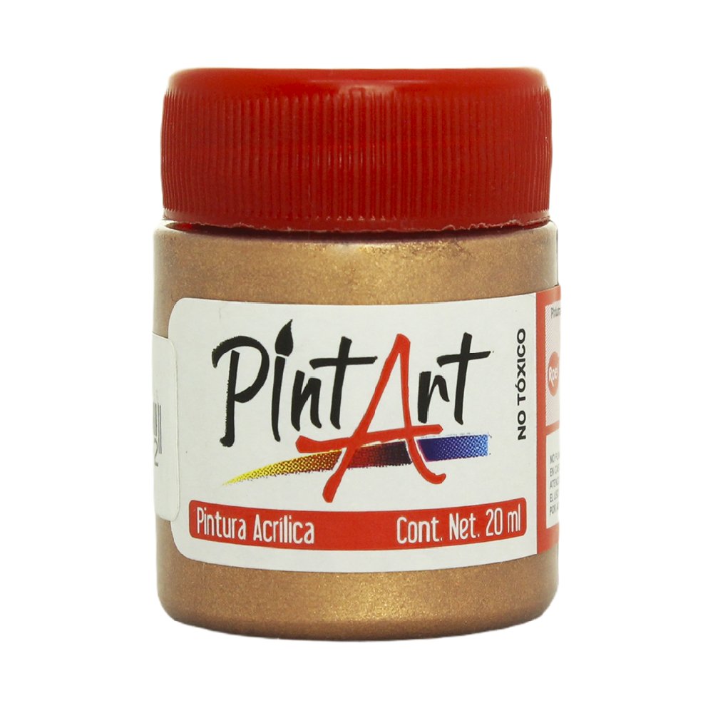 Pintura Acrílica Metálica PintArt Estudiante 20ml