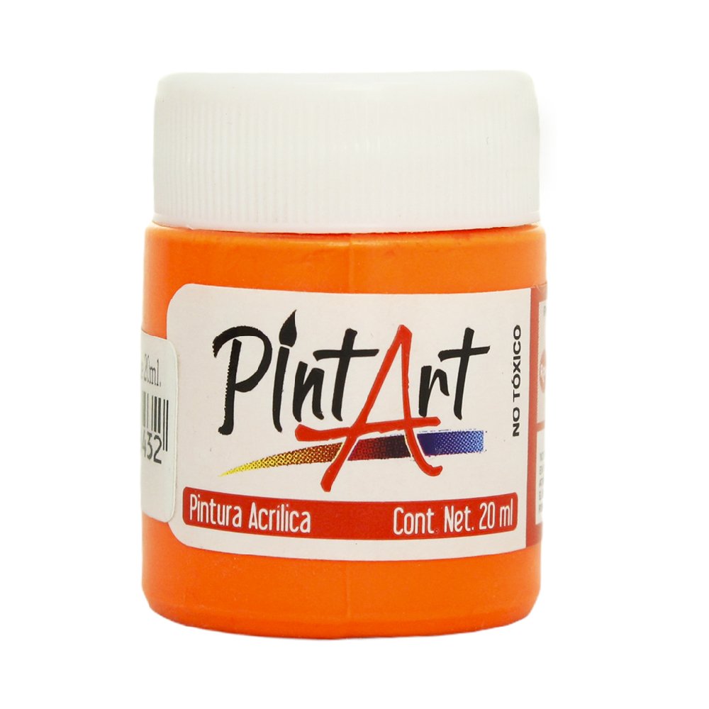 Pintura Acrílica Fluorescente PintArt Estudiante 20ml