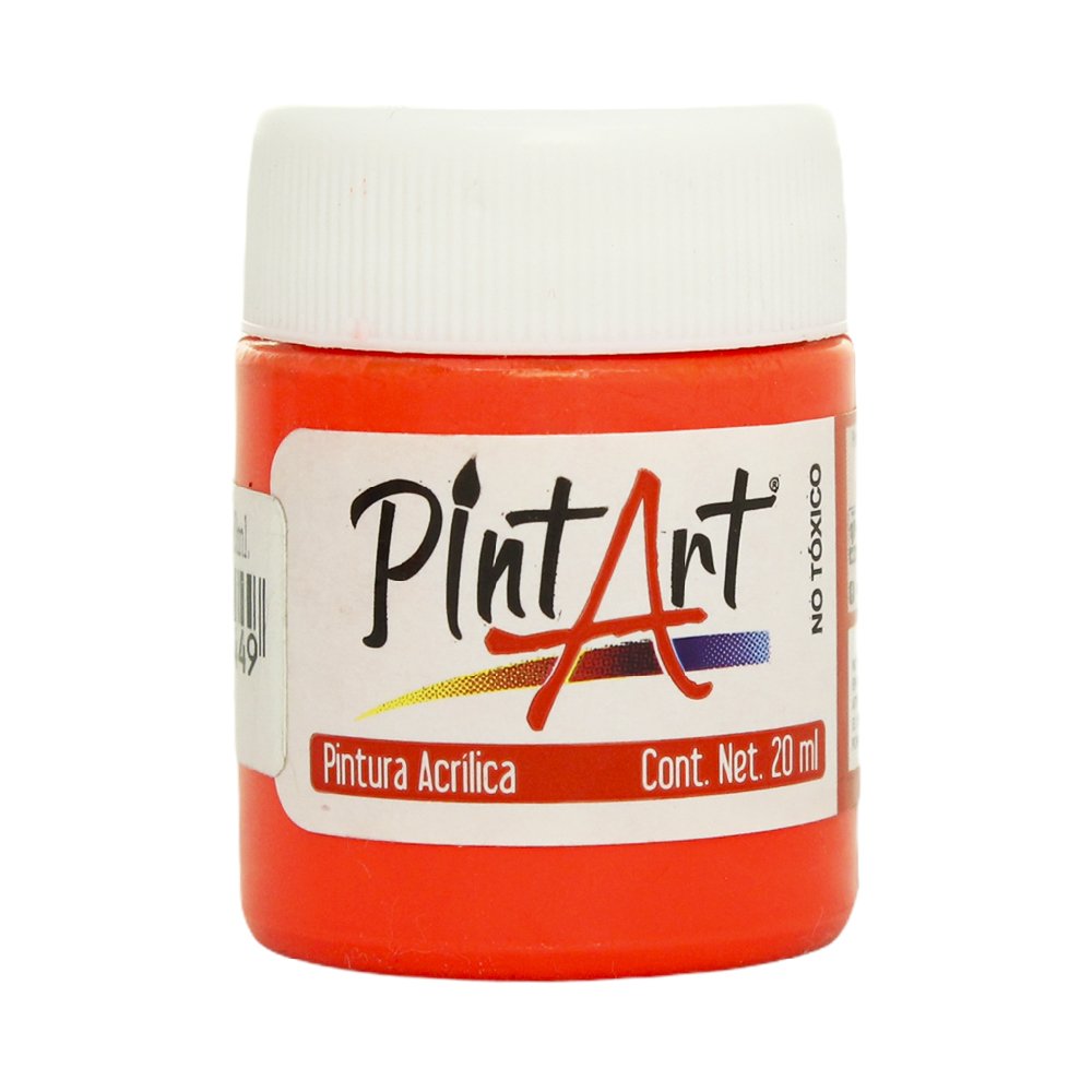 Pintura Acrílica Fluorescente PintArt Estudiante 20ml