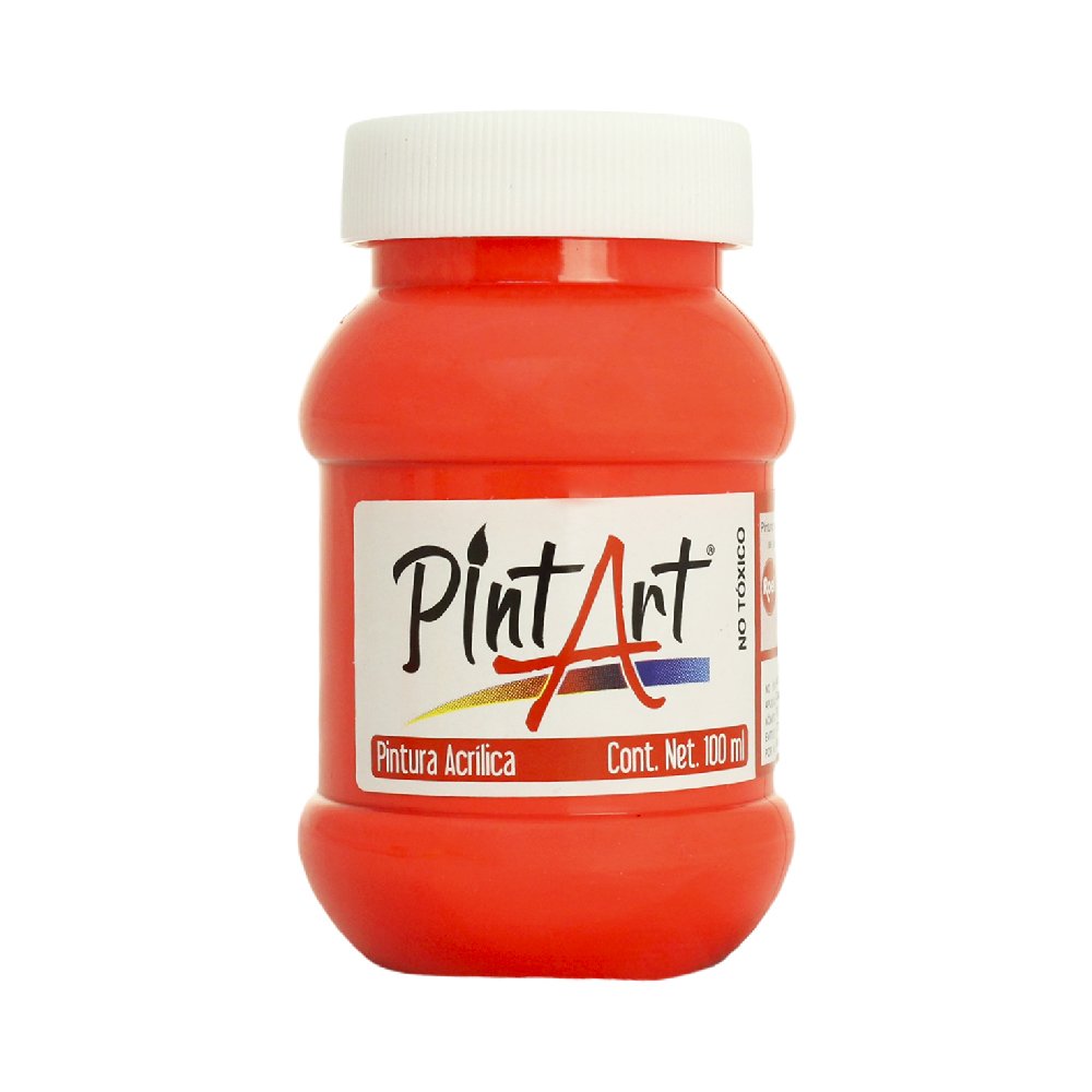 Pintura Acrílica Fluorescente PintArt Estudiante 100ml