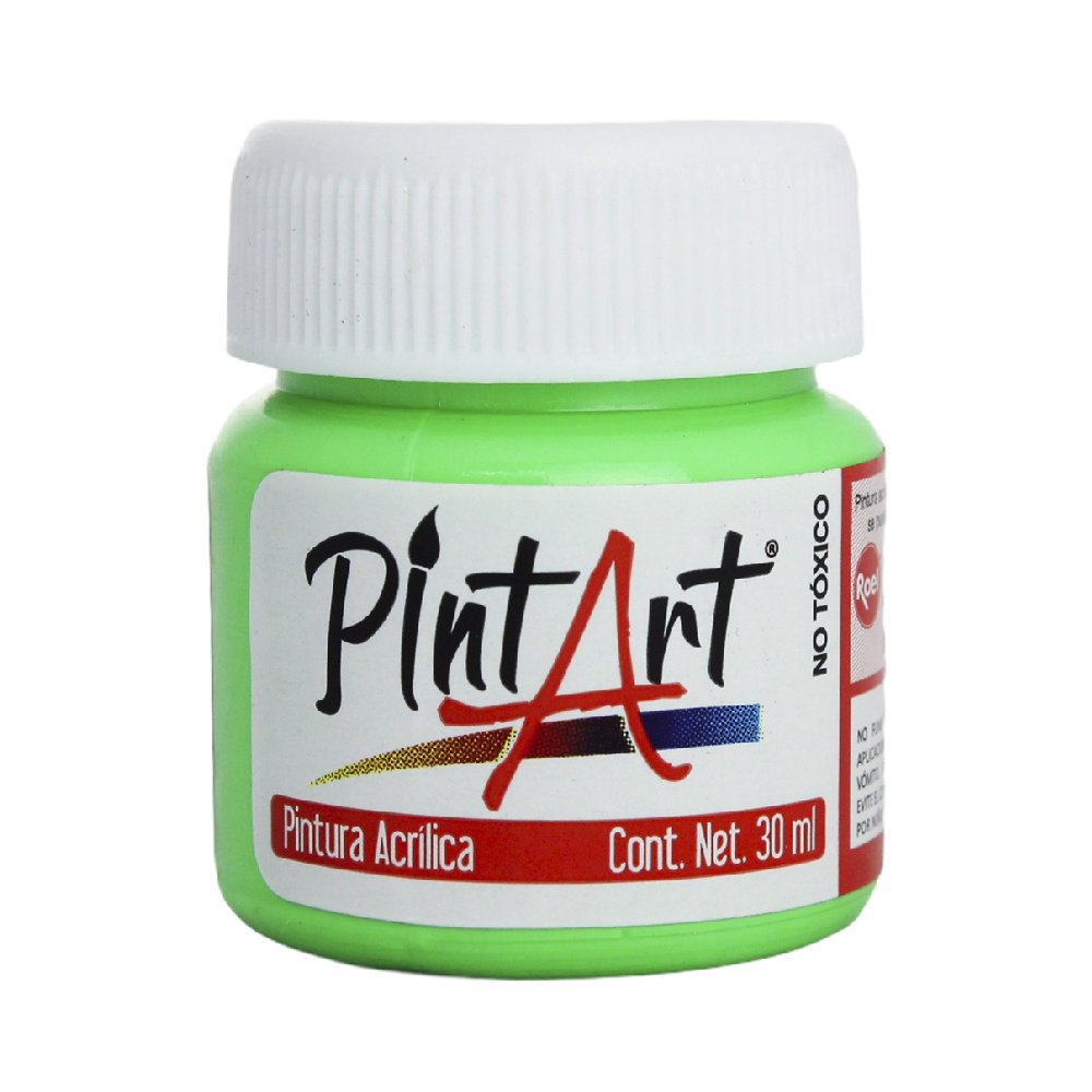 Pintura Acrílica Fluorescente PintArt Estudiante 30ml