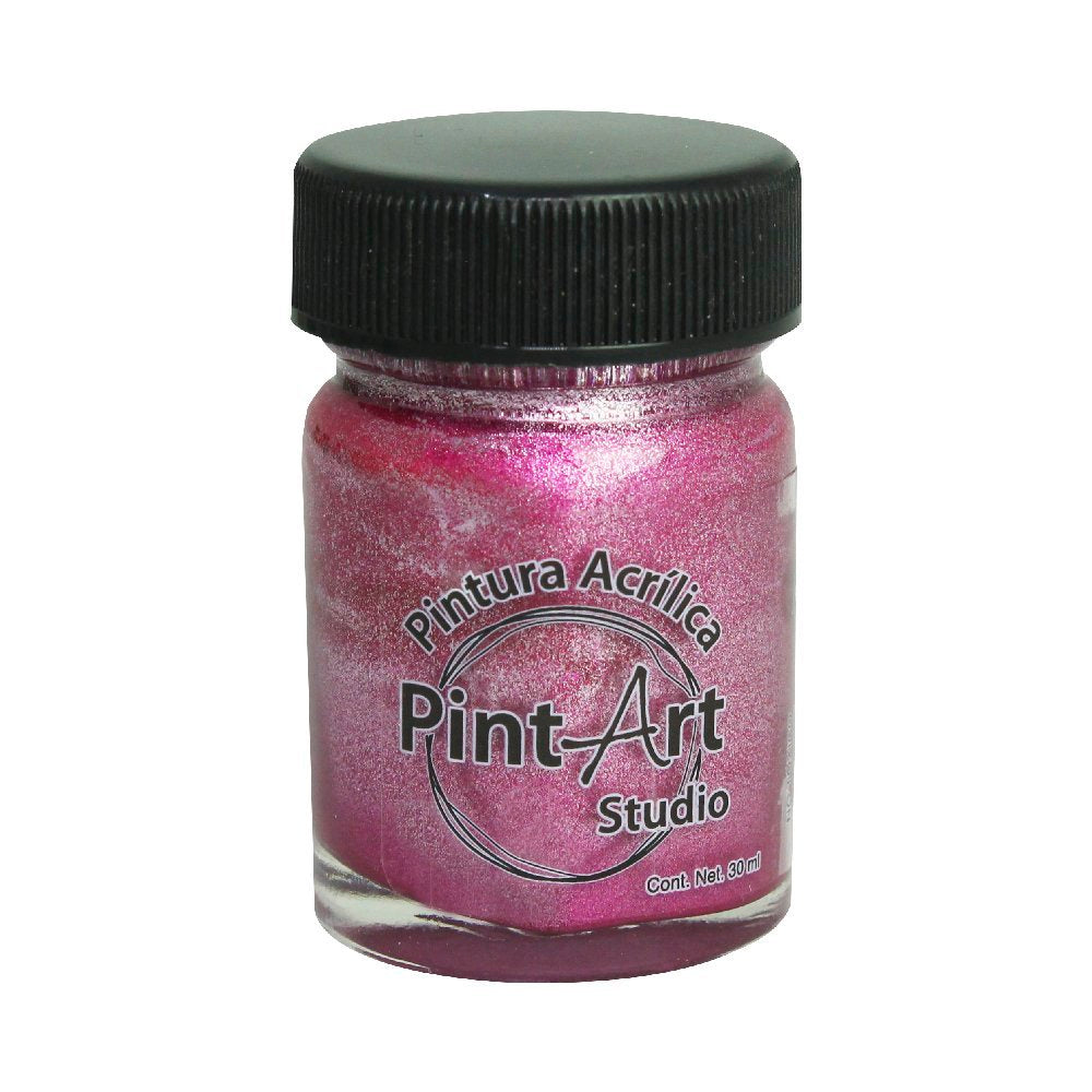 Pintura Acrílica Metálica Centelleante PintArt Studio Vidrio 30ml