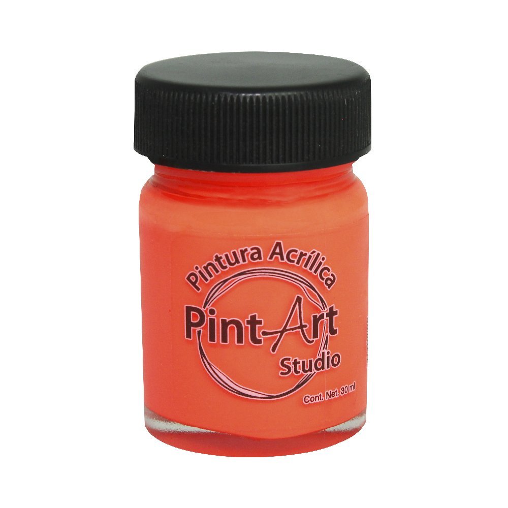 Pintura Acrílica Fluorescente Pintart Studio Vidrio 30ml