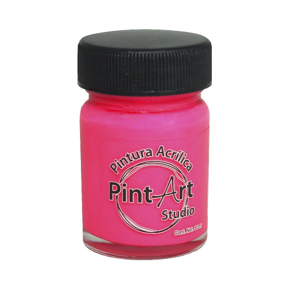 Pintura Acrílica Fluorescente Pintart Studio Vidrio 30ml