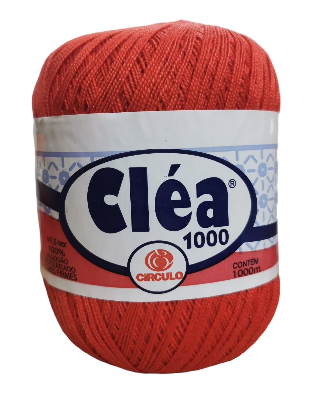 Hilo Clea 1000 Circulo 151g Color Rojo 3583