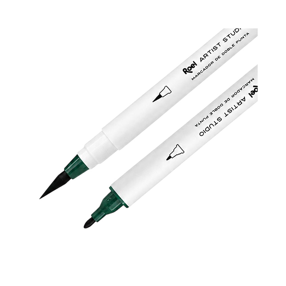 Marcadores Acuarelables de Doble Punta Roel Artist Studio – Set de 10