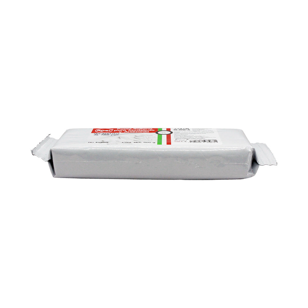 Pasta para Modelar Italiana, Roel 500g Blanca
