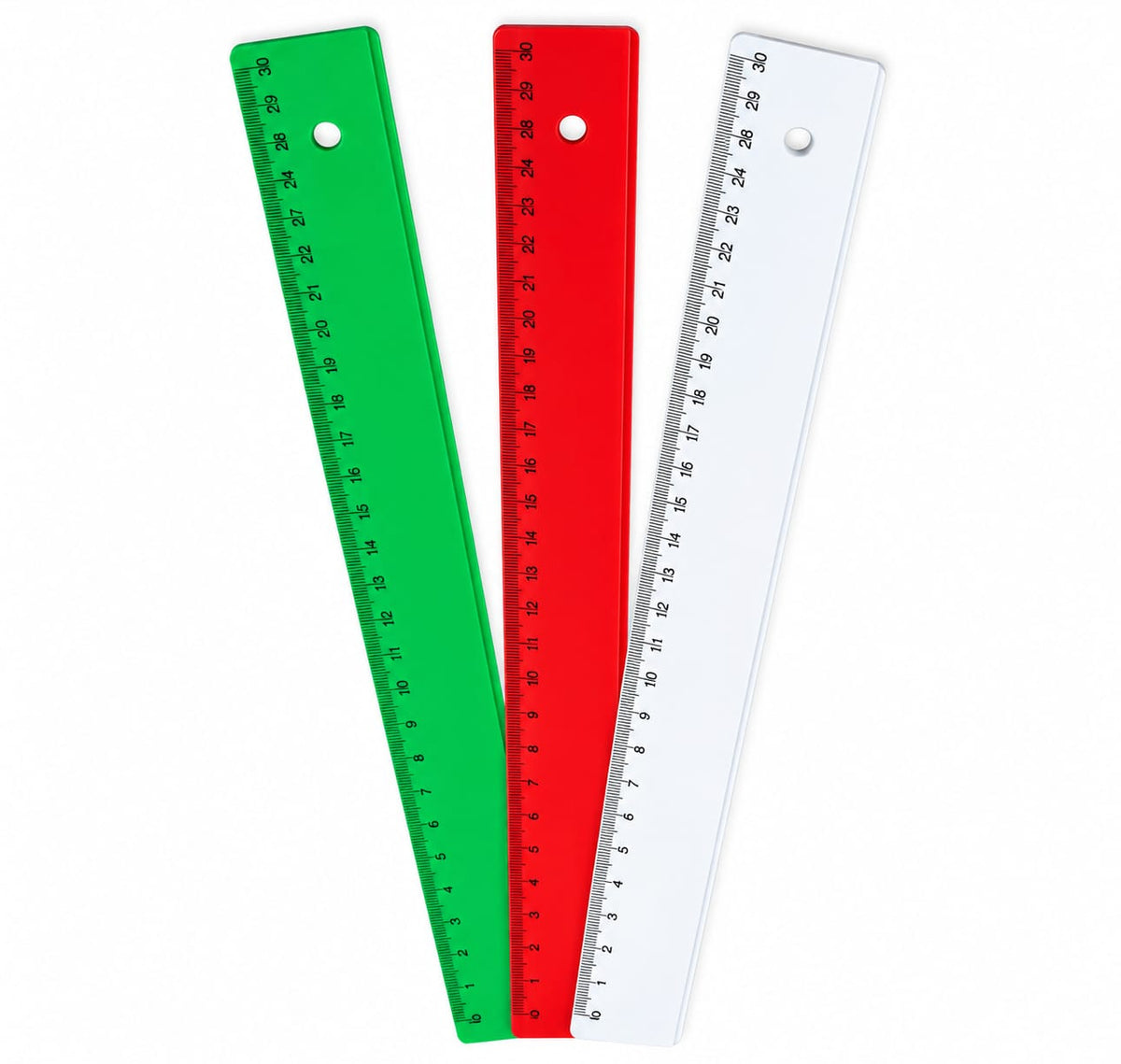 Regla de Plástico Roel 30 cm (1 pieza)