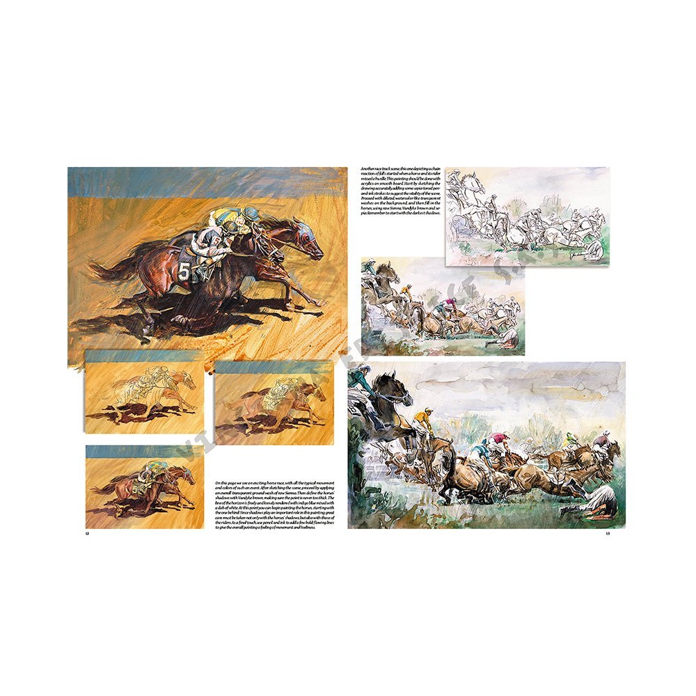 Libro Colección, Leonardo Vinciana, Caballos y Jinetes No.11