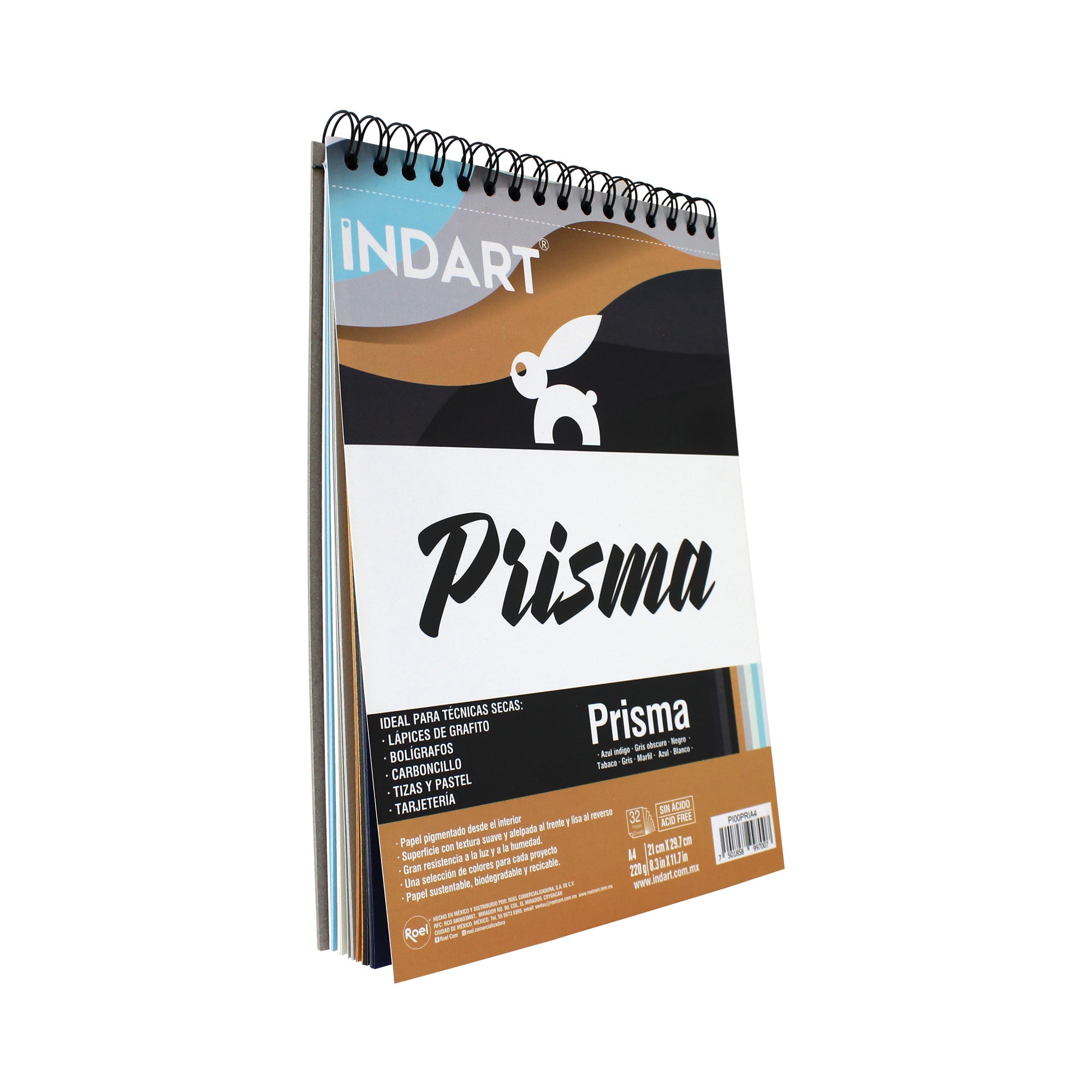 Álbum Indart Prisma A4 de 29.7X21cm, 32Hojas, 220g