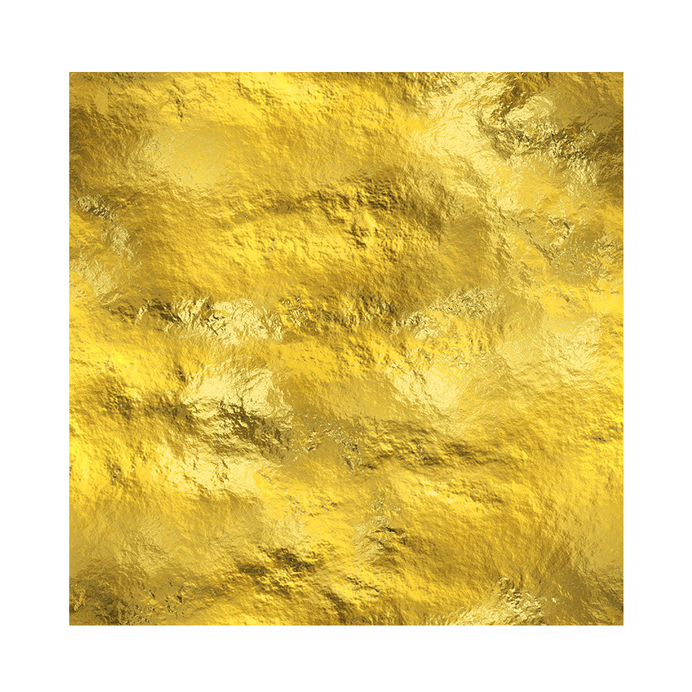 Hojas de Oro (Imitación) para Decoración 100 Piezas | Lámina Metálica para Manualidades, Arte y Restauración