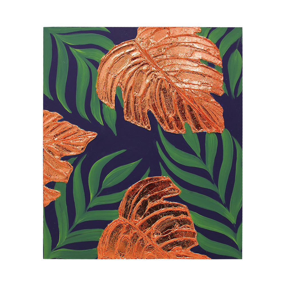 Hojas de Cobre (Imitación) para Decoración 100 Piezas | Lámina Metálica para Manualidades, Arte y Restauración