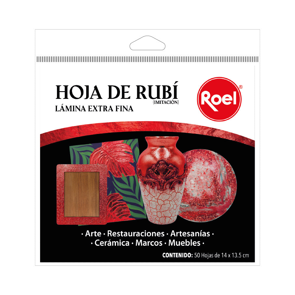 Hojas de Imitación para Decoración Roel