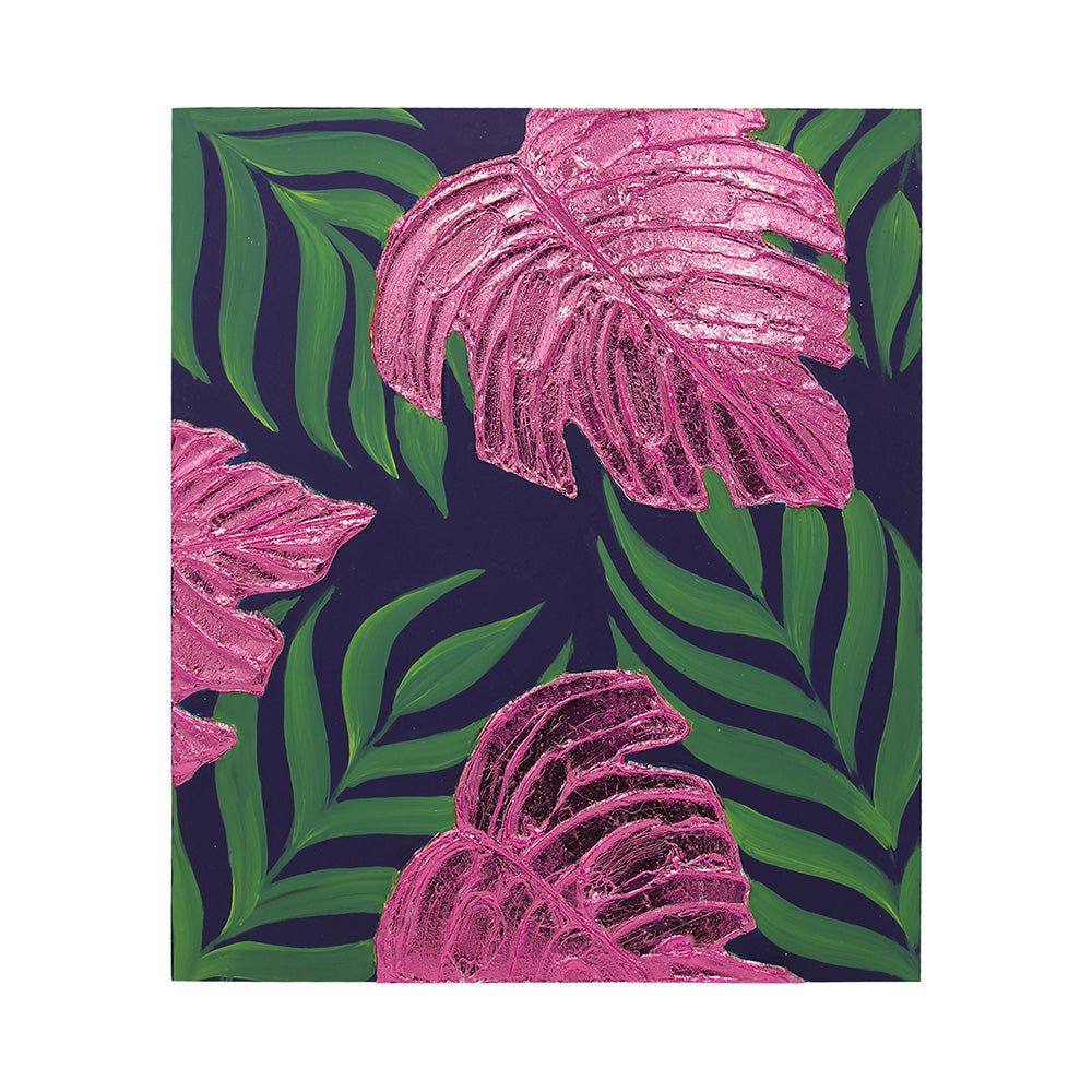 Hojas de Cuarzo Rosa (Imitación) para Decoración 50 Piezas | Lámina Metálica para Manualidades, Arte y Restauración