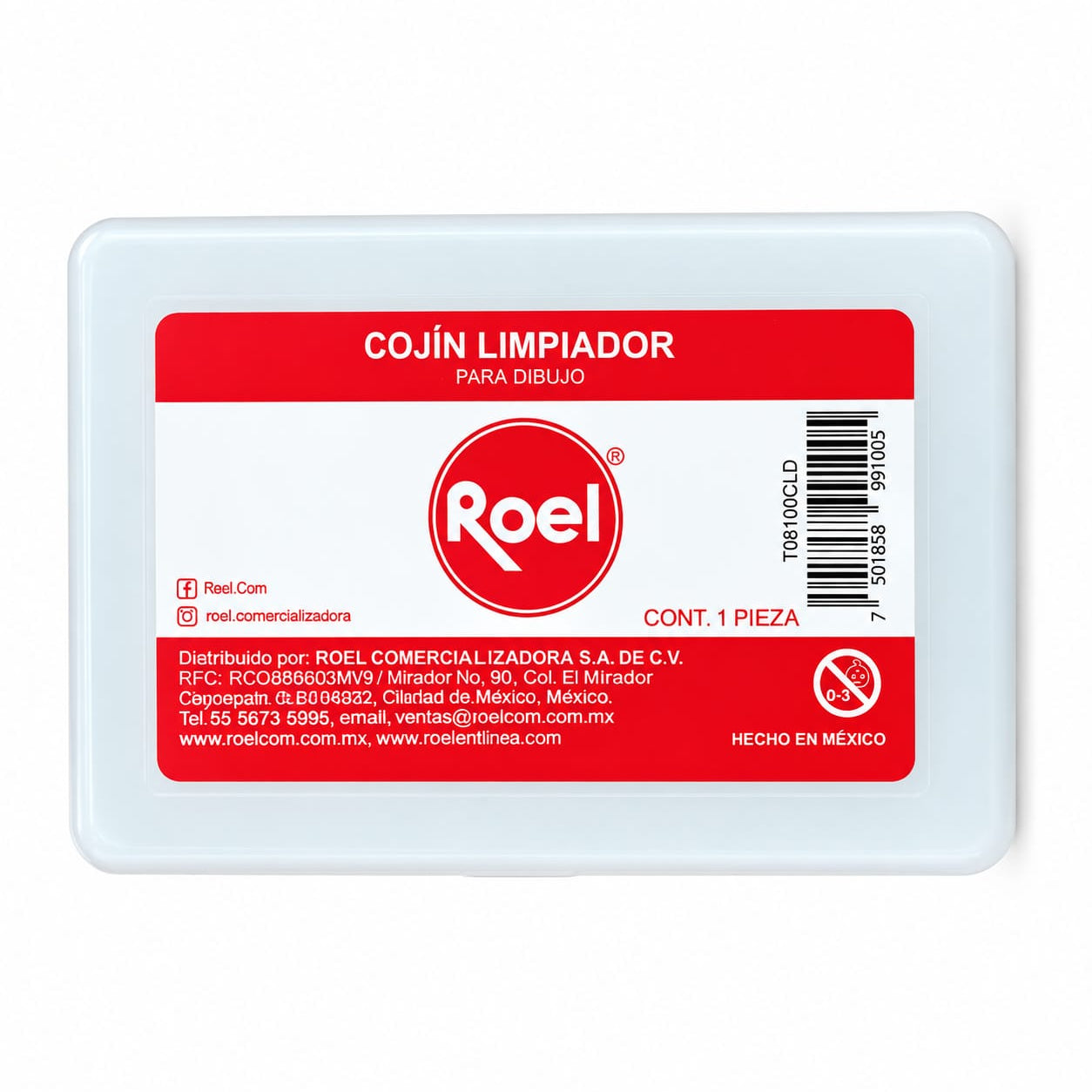Cojín Limpiador para Dibujo — 120 g aprox.