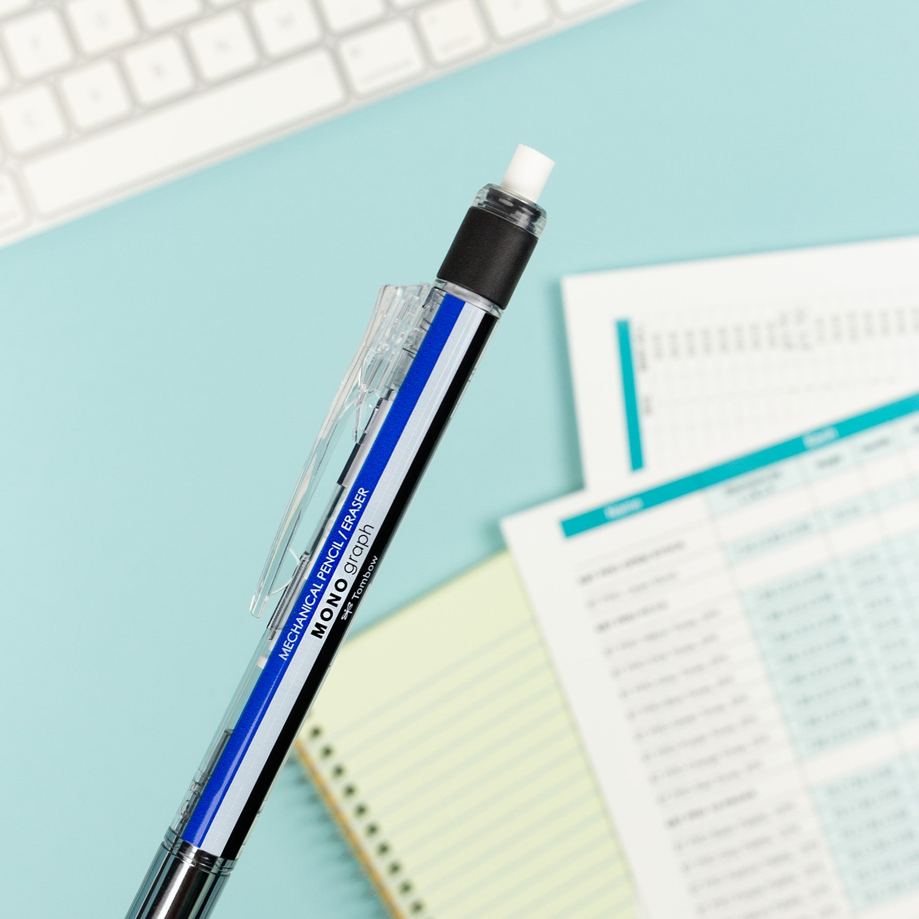 Portaminas Mecánico MONO Graph Tricolor HB 0.5 mm